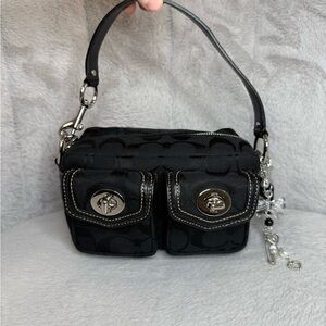 Coach Mini Legacy Turn Lock Bag